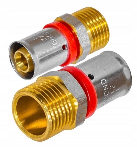 PEX ZAPRAS.NIPEL GZ 16*1/2" (40 KARTONIK)