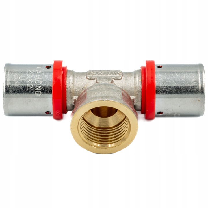 PEX ZAPRAS.TRÓJNIK GW 20*1/2" (15 KARTONIK)