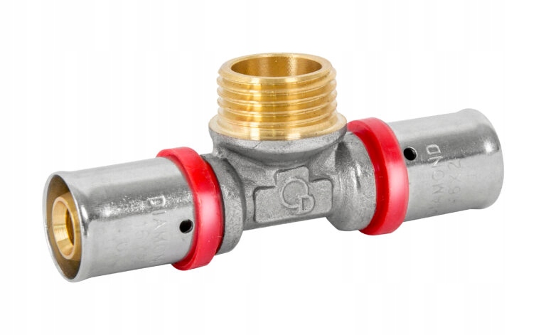 PEX ZAPRAS.TRÓJNIK GZ 16*1/2" (20 KARTONIK)