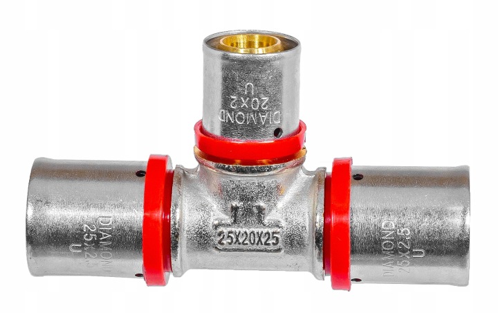 PEX ZAPRAS.TRÓJNIK RED.25*20*25