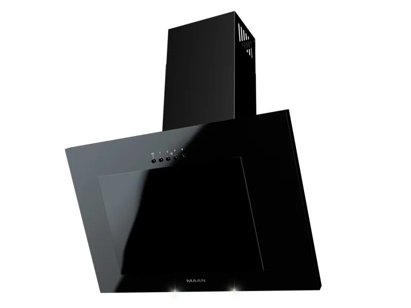 OKAP KOMINOWY VERTICAL LED+ 60CM CZARNY