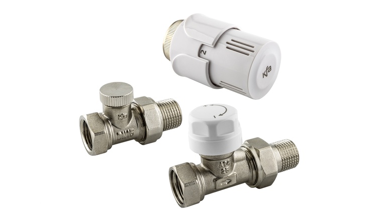 ZESTAW TERMO.PROS.1/2 GŁOW+ZAWÓR POWR+ZASILAJ KFA 757-040-07-BL