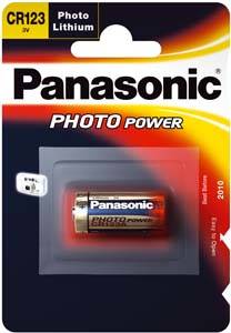 CR123A PANASONIC  bateria litowa