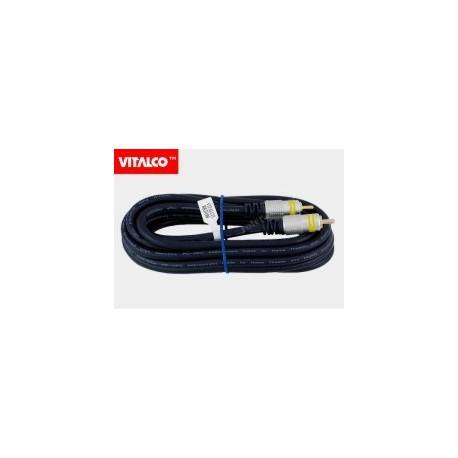 1,5m RCA wtyk / RCA wtyk  digital złote przyłącze 