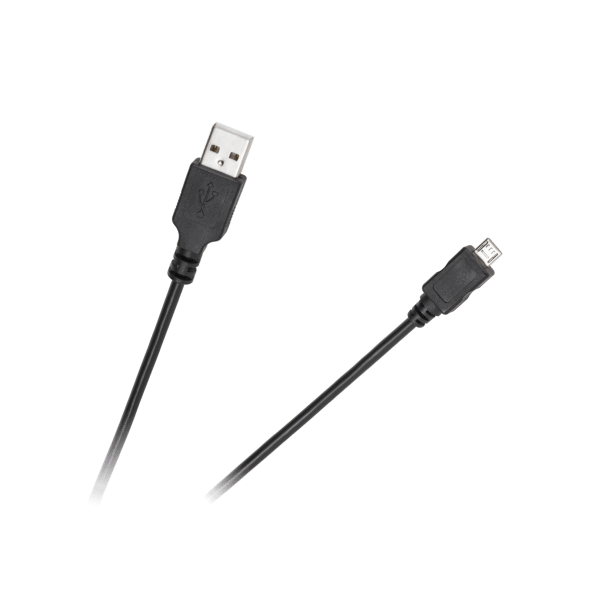 2,0m micro USB / USB  przyłącze 