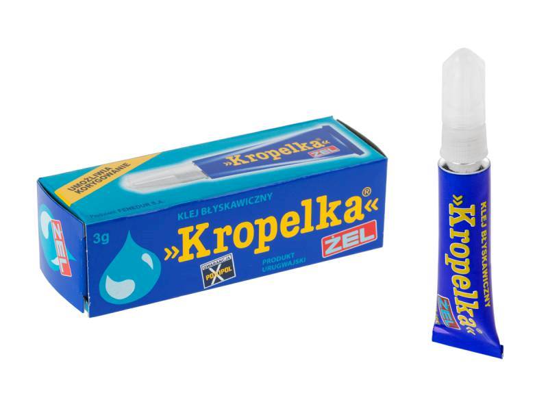 3g KROPELKA ŻEL uniwersalny klej