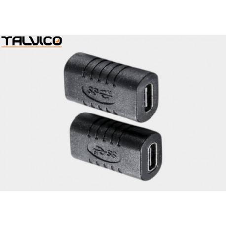 USB C  gniazdo / gniazdo łącznik 