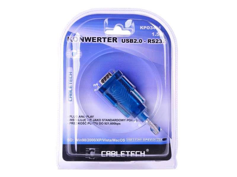 USB 2.0/ RS232 ( DB9M ) konwerter
