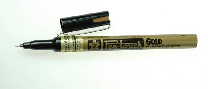 Marker; olejny; EF-0,5S; 0,5mm; srebrny; Pilot