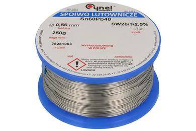 LC60 0.56mm 0.25kg spoiwo cyna