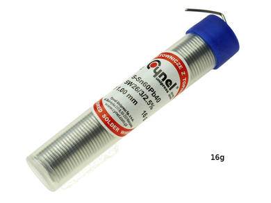 Fiolka cyna LC60 1.0mm spoiwo  16g