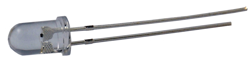 LED  5mm; niebieska 3V 