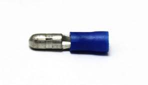 4mm konektor rurkowy męski niebieski