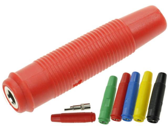 Nasadka ( gniazdo )  bananowa  4mm na przewód