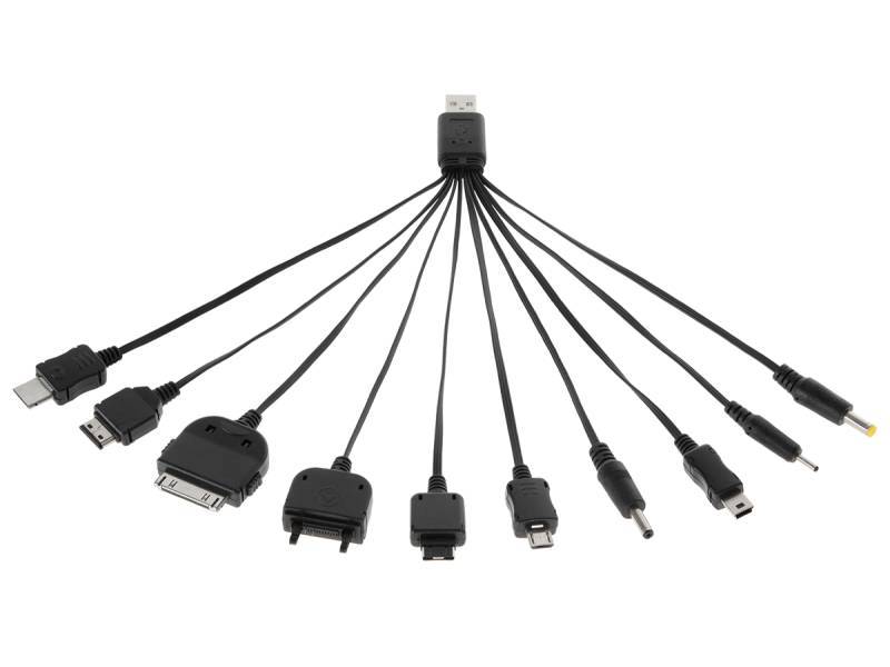 USB/10typów tel.kabel uniwersalny