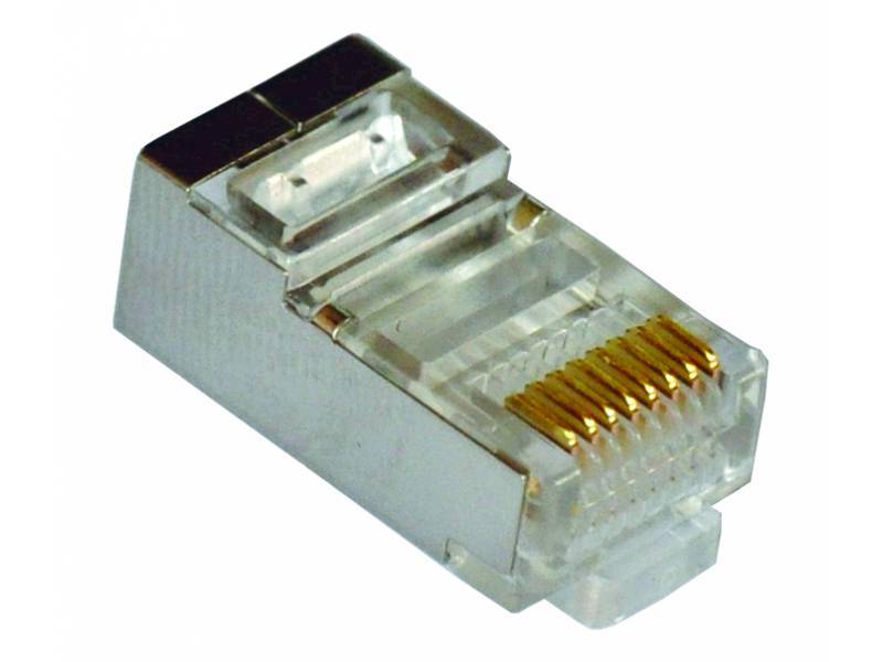 RJ45 8p8c RDS wtyk modularny ekran (drut okrągły)