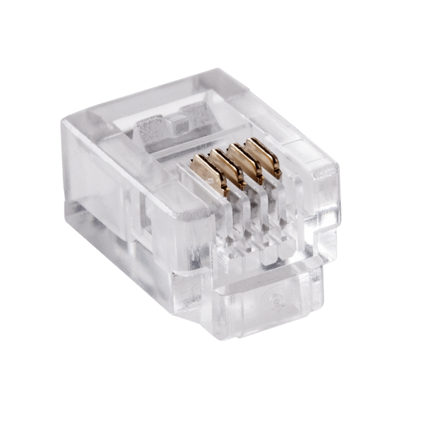 RJ11  6p4c wtyk modularny  telefoniczny