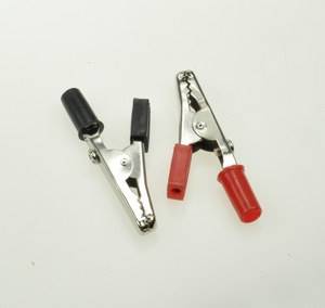 53,5mm; wtykany (banan) krokodylek w izolacji