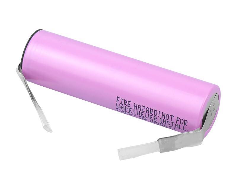 LS 18650B 3,7V 2850mAh Samsung akum.z blaszkami