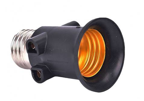 E27  adapter rozgałęźnik żarówki  ( złodziejka )