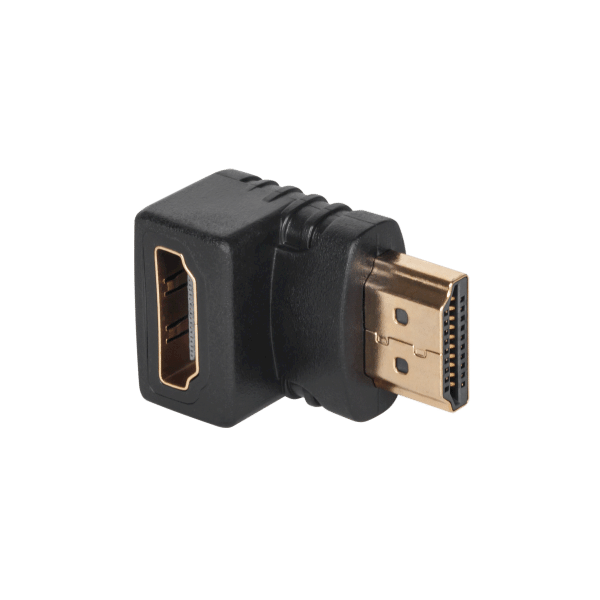 wtyk HDMI / gniazdo HDMI  kątowe przejście