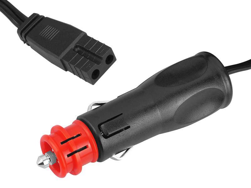 2 m Kabel zasilający z wtyczką zapalniczki 12V