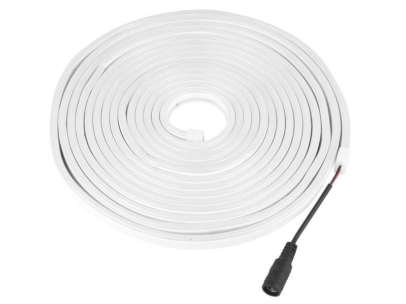 neutralny  LED NEON FLEX jednostronny 2835 12V 5m 