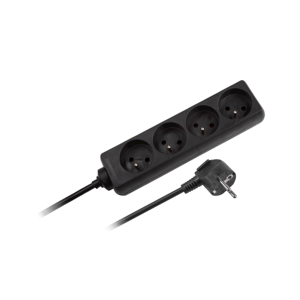 3m /4 gniazda  przedłużacz 3x1,5mm2 