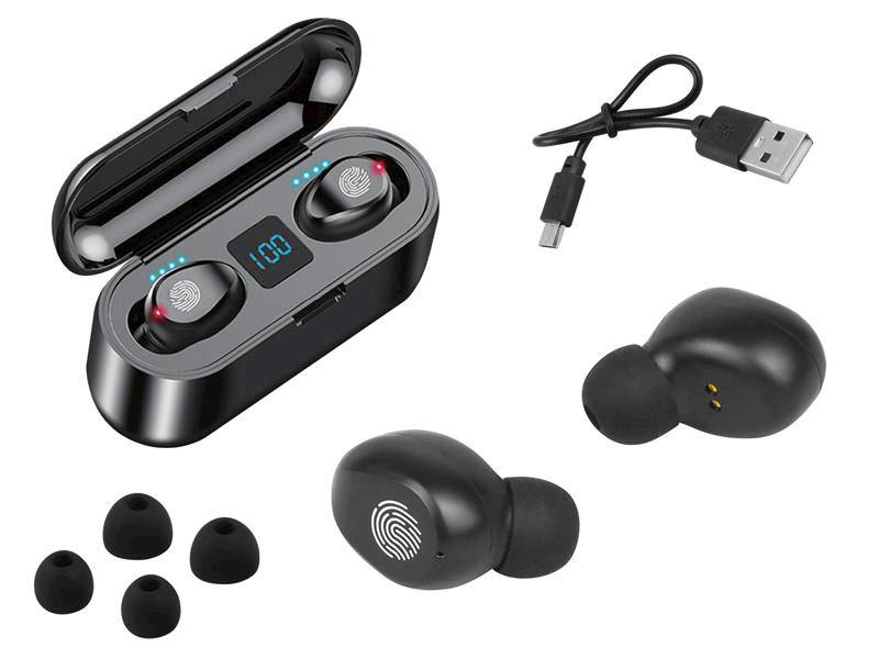 Słuchawki bezprzewodowe + powerbank v5.1