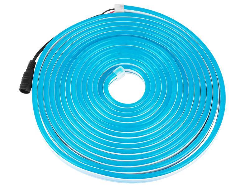 błękitny    LED NEON FLEX jednostronny 2835 12V 5m