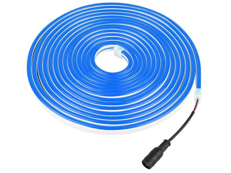 niebieski   LED NEON FLEX jednostronny 2835 12V 5m