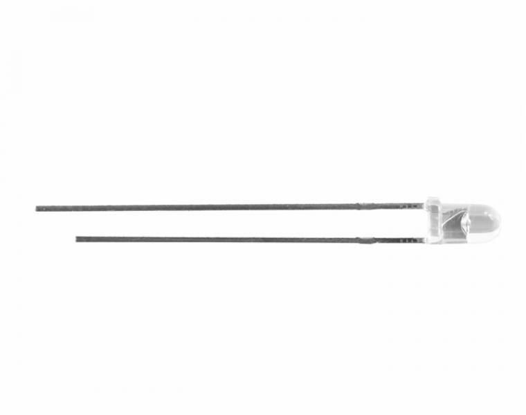 LED 3mm 12V niebieska