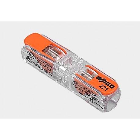 WAGO szybkozłącze uniwersalne przelotowe 2x0.2-4mm