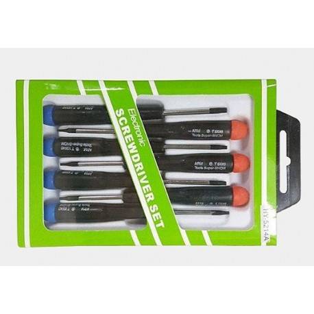 7szt zestaw wkrętaków TORX  HY-5214A