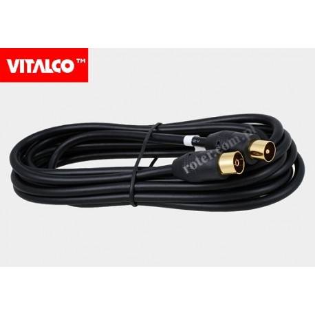 3,0m   TV-VIDEO przyłącze niebieski 