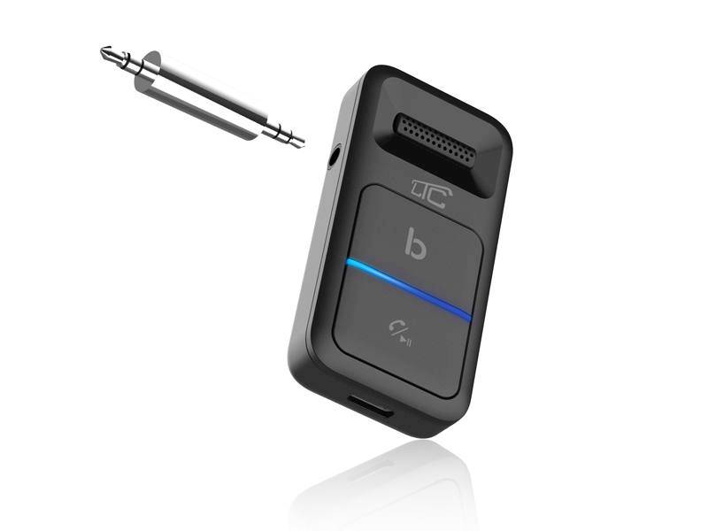 ODBIORNIK DŹWIĘKU BLUETOOTH V5.0 MIC/AUX/AKU 280mA