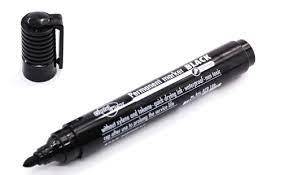 marker permanentny czarny GOLDFLEX