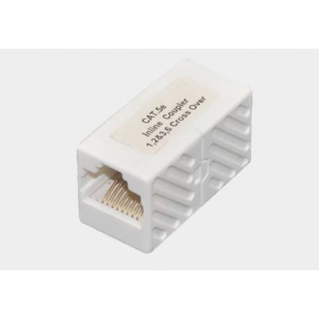 Adapter 2xRJ45 kat.5e UTP TR43KR kros (1,2&3,6)