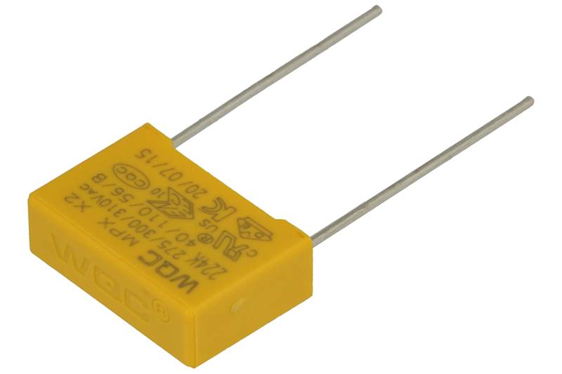 220nF/ 310V X2 Kondensator polipropylenowy 6x12x18