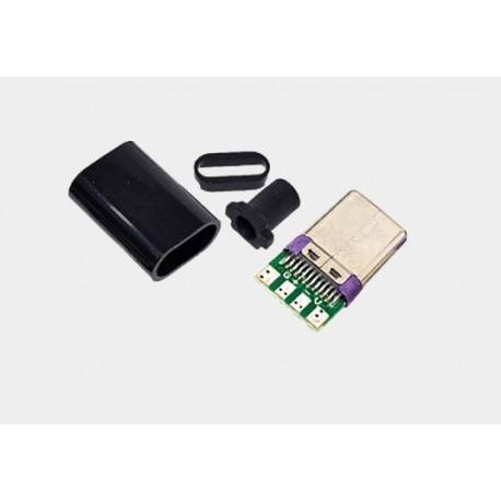 wtyk USB C na kabel 
