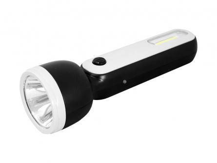 TS1854 C 3W + COB 1W 1200mAh latarka 230V
