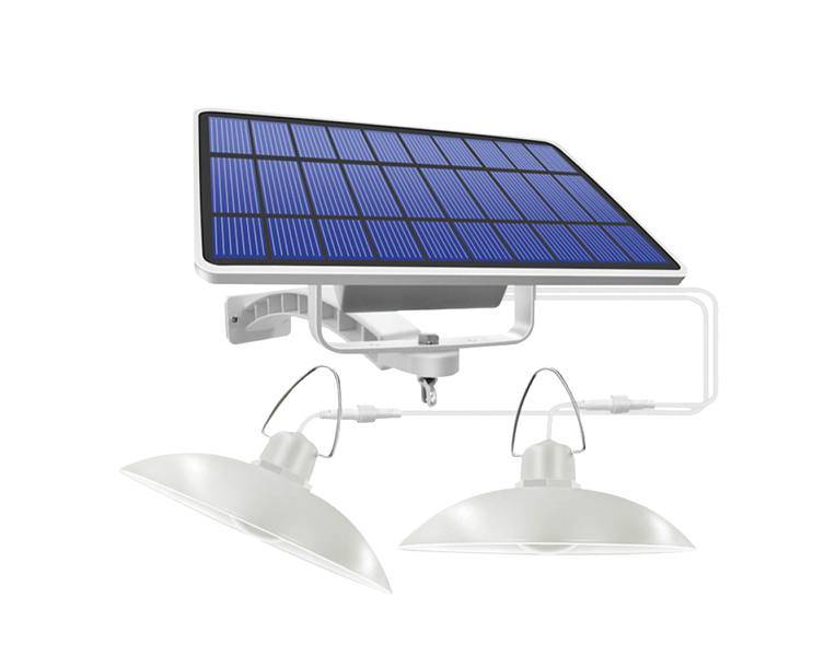 LAMPA SOLARNA FLS-80 podwójna 6W 520l 5500mAh *