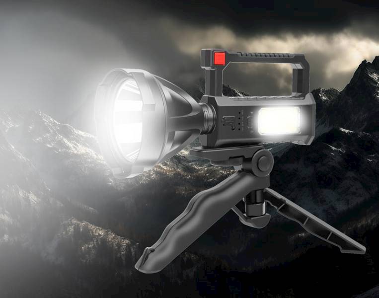LATARKA RĘCZNA LTC 1-LED XPE 500LM 5W, AKU.1200MAH