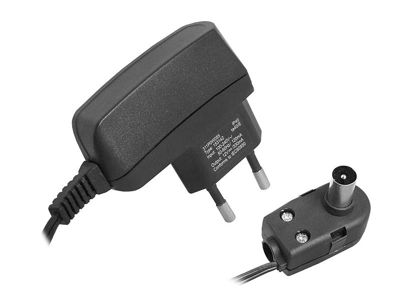 ZA 12V/300mA  F zasilacz antenowy 