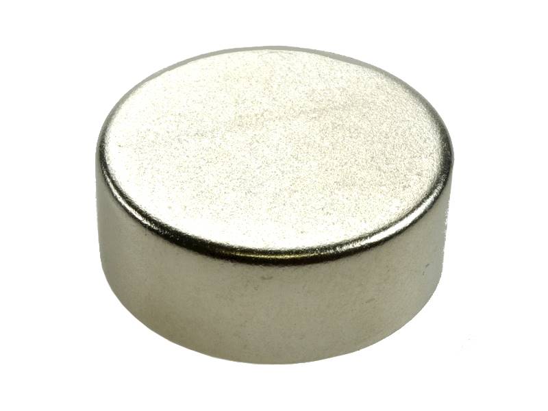 N38 walec 25x10mm niklowany neodymowy.magnes