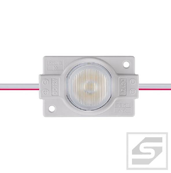 Moduł LED SEMAFOR 2W;6500K;6x90st 12VDC;175mA;175l