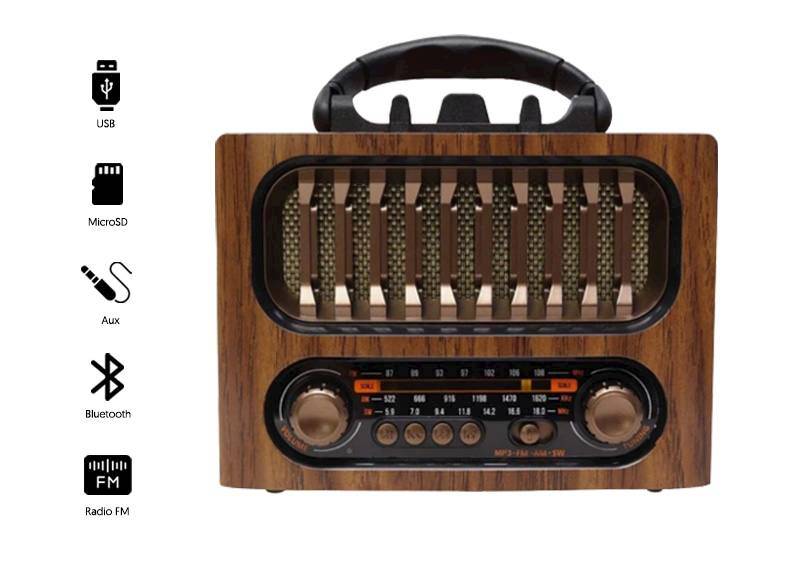 RETRO MK radio analogowe  przenośne BLUETOOTH  LTC
