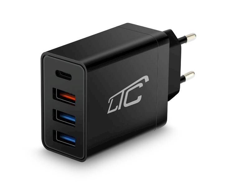 20W PD USB C , USB 5V 3A QC 3.0 , 2x USB 5V/2A ład