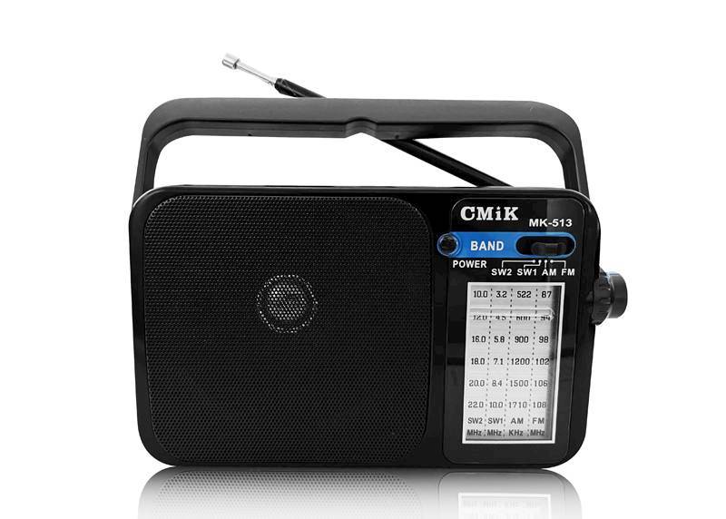 Radio przenośne MK-513 FM Aux latarka800mAh USB-C