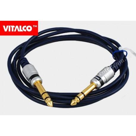1,5m 2 x jack 6,3 stereo DIGITAL przyłącze
